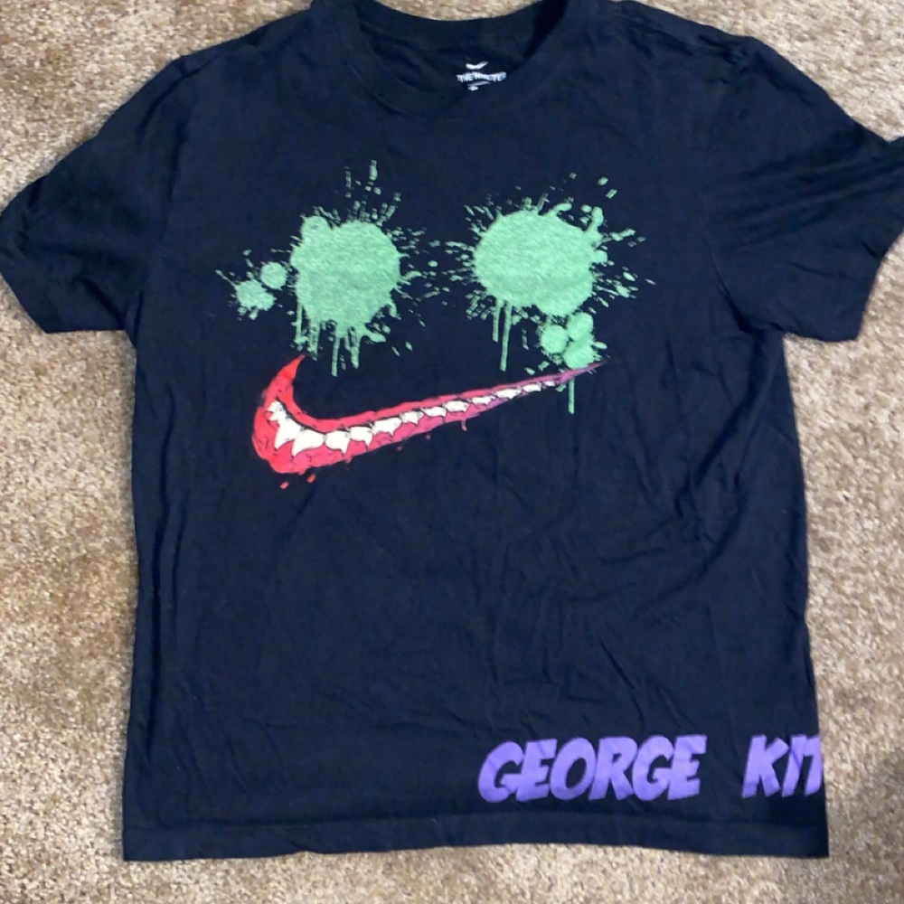 George kittles dark knight hot joker nike t shirt size L